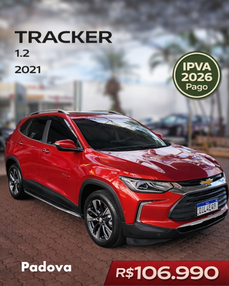 chevrolet tracker 1.2 turbo flex premier automatico 4p 2021