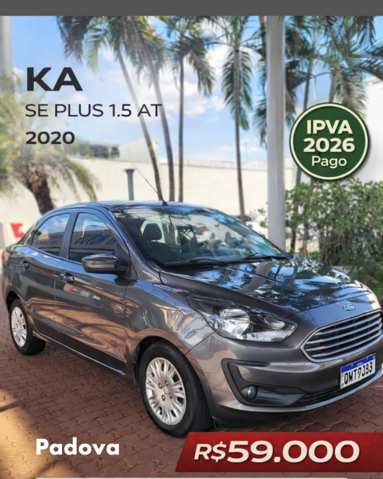 ford ka 1.5 ti-vct flex se plus automatico 4p 2020