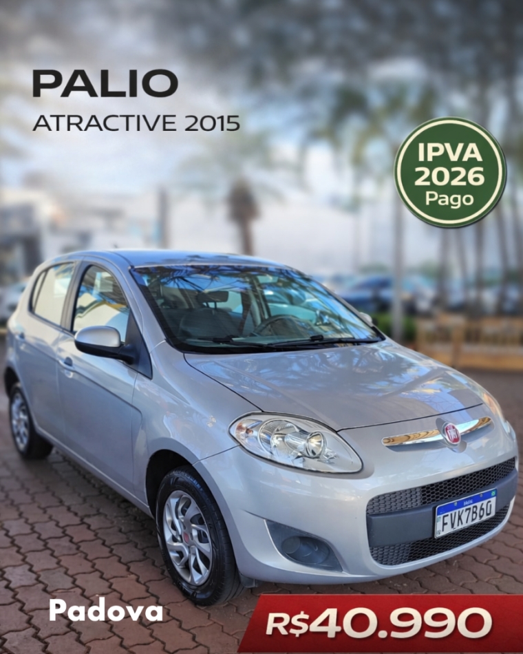 fiat palio 1.0 mpi attractive 8v flex 4p manual 2015