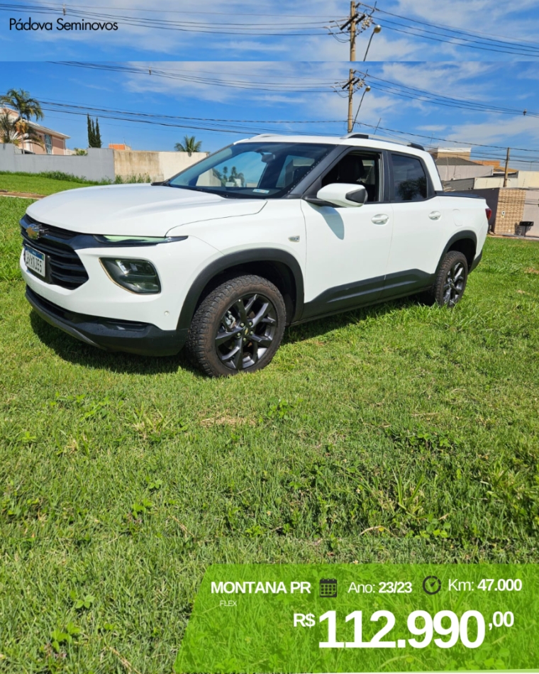 chevrolet montana 1.2 turbo flex premier automatico 4p 20232