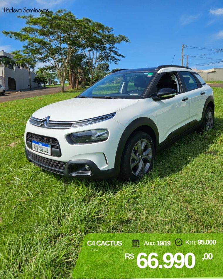 citroen c4 cactus 1.6 vti 120 flex feel eat6 4p automatico 20192
